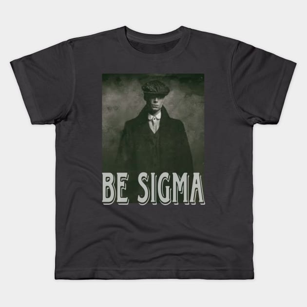 Sigma male designs for mens Kids T-Shirt by SIGMA MOTIVATION
